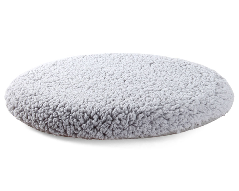 Sherpa round cushion